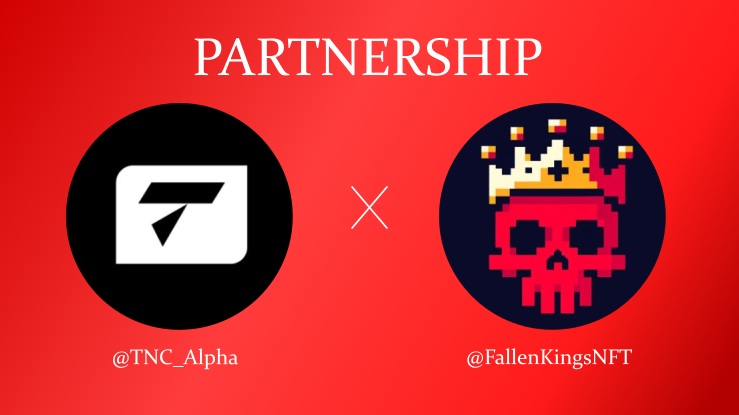 TNC_Alpha's tweet photo. We are thrilled to announce that we will be collaborating with @FallenKingsNFT 

"In the Kingdom of Toriel, Luminite’s discovery weaves a tapestry of intrigue. As alliances crumble and secrets are unearthed, the saga of the Fallen Kings begins."

The Fallen Kings 👑, a free mint NFT collection of 3,333 PFP on SOLANA!

We will provide whitelist spots for our members from The Fallne Kings upcoming free mint  

TNC4Life!