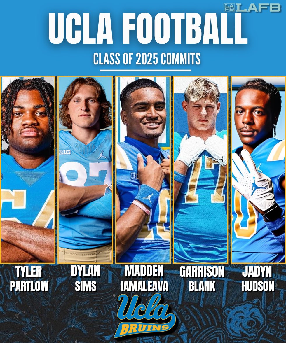 The #UCLA Class of 2025 Commitments! <a href="/UCLA_LAFB/">UCLA LAFB</a>