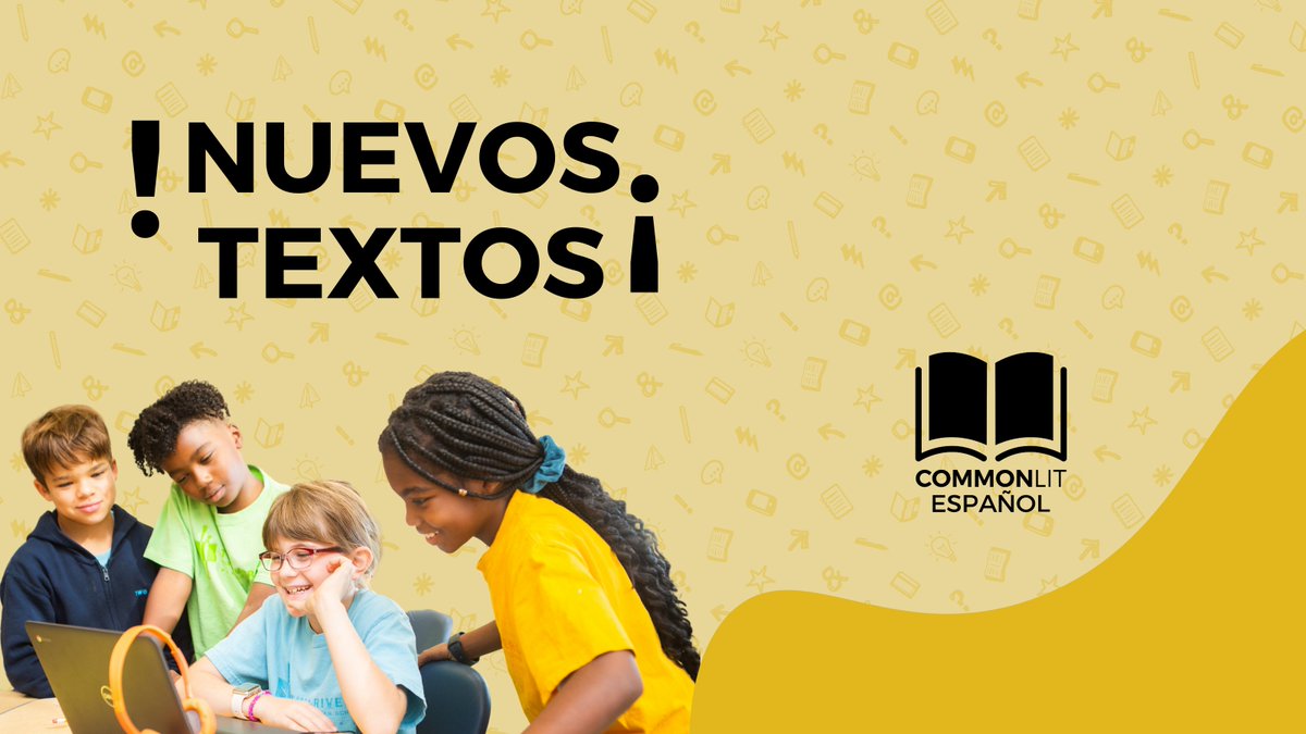 CommonLitES's tweet image. 🔥 ¡Planifica y enriquece tus clases con nuestros nuevos textos! 

Alimenta las unidades temáticas, asigna las actividades sugeridas y mejora la comprensión lectora de tus estudiantes.

#classroommanagement #spanishteacherresources
