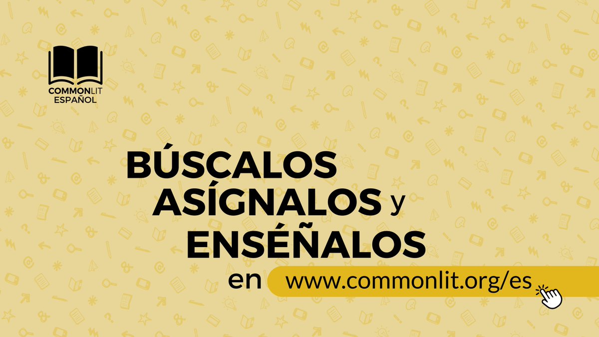 CommonLitES's tweet image. 🔥 ¡Planifica y enriquece tus clases con nuestros nuevos textos! 

Alimenta las unidades temáticas, asigna las actividades sugeridas y mejora la comprensión lectora de tus estudiantes.

#classroommanagement #spanishteacherresources