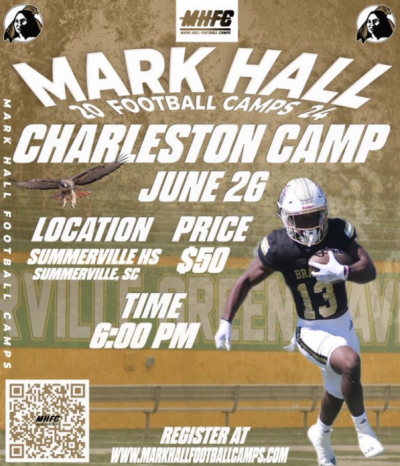 ScottGeisel09's tweet photo. @CoachJRiley_  Thank you for the invite to the Mark Hall Football Camp
@elodge4 @CoachTMcCormick https://t.co/akGiUzrJoh