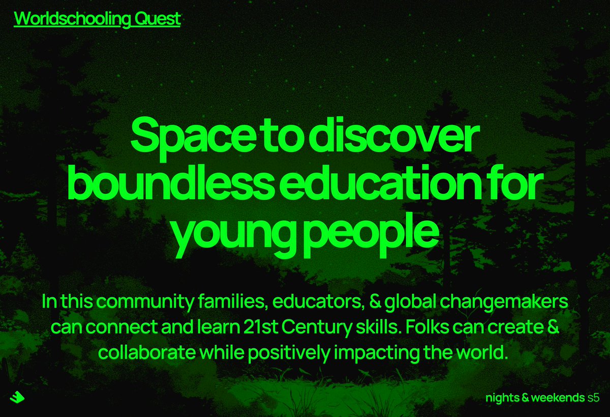 Worldschooling Quest tweet media
