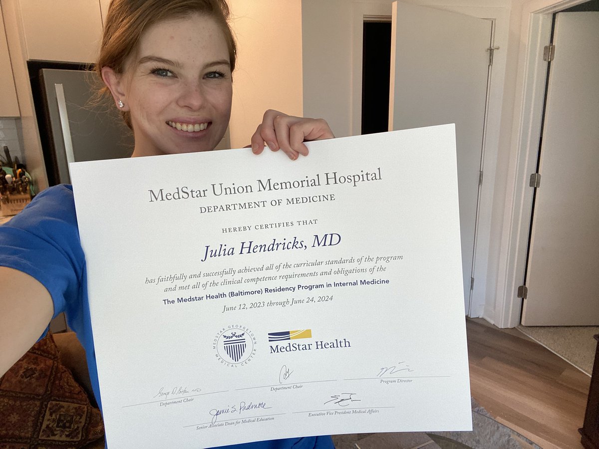 Julia Hendricks, MD tweet media