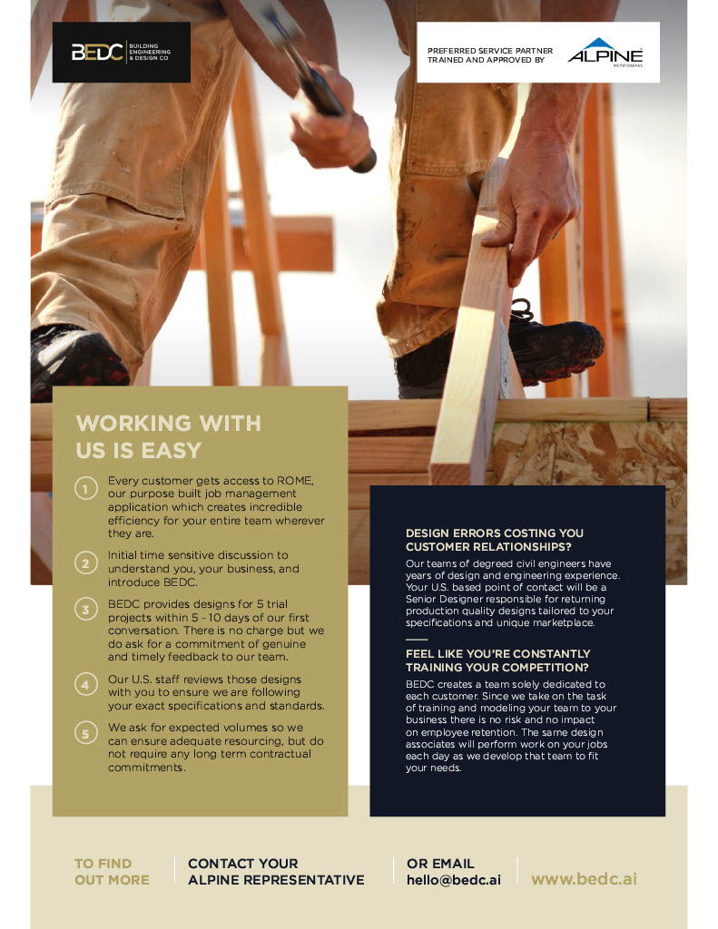 AlpineITW's tweet image. BEDC | Partnered with Alpine to provide trusted third-party design solutions to help CMs scale business quickly, efficiently, and with confidence! 

Contact your local Alpine Sales Representative or info@alpineitw.com to learn more.

#Alpine #BEDC