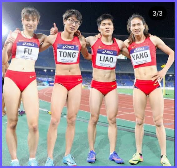pirooooon3's tweet photo. 中国の爆速女子陸上選手🇨🇳
ん？？？男混ざってない？

無理無理無理無理無理無理無理無理無理無理無理無理無理無理無理無理無理

そりゃ爆速になる。 https://t.co/9422Jg83PN