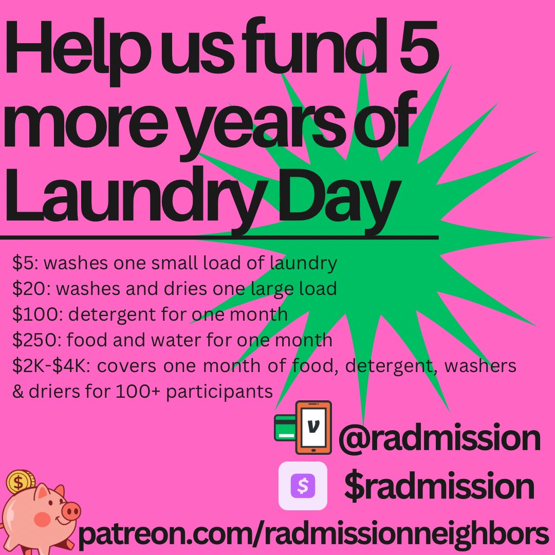 mission_rad's tweet photo. This month marks 5 years since we started our Laundry Day project. https://t.co/ZkvHQYnnJh