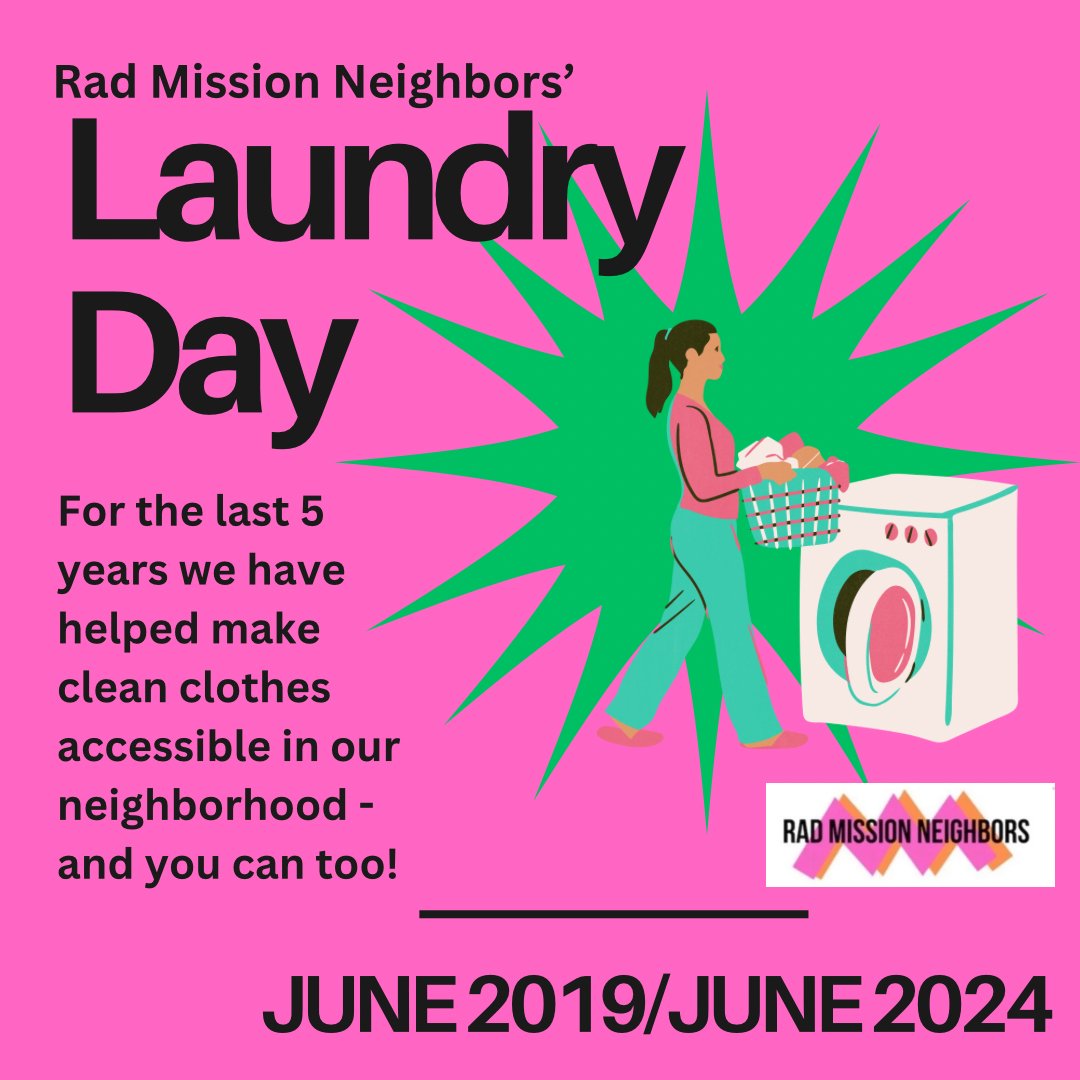 mission_rad's tweet photo. This month marks 5 years since we started our Laundry Day project. https://t.co/ZkvHQYnnJh