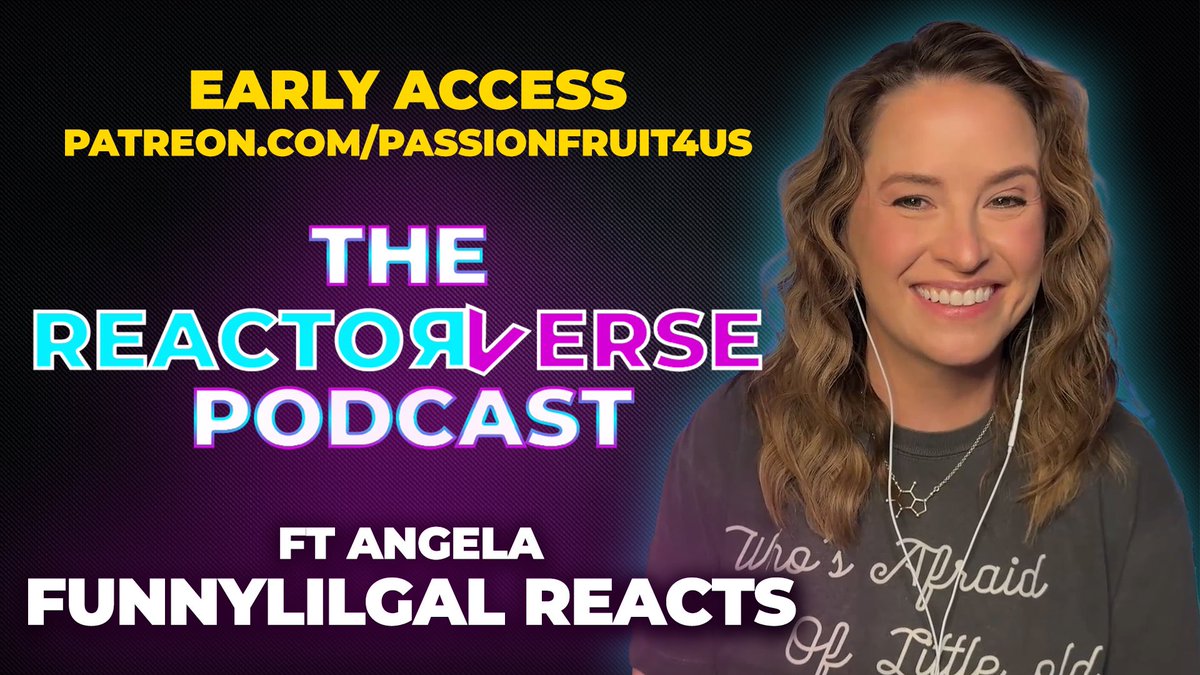 Passionfruit4Us's tweet photo. We are also one week ahead on our Patreon, featuring Angela from @funnylilgalReac https://t.co/RRgQpiXlpx
