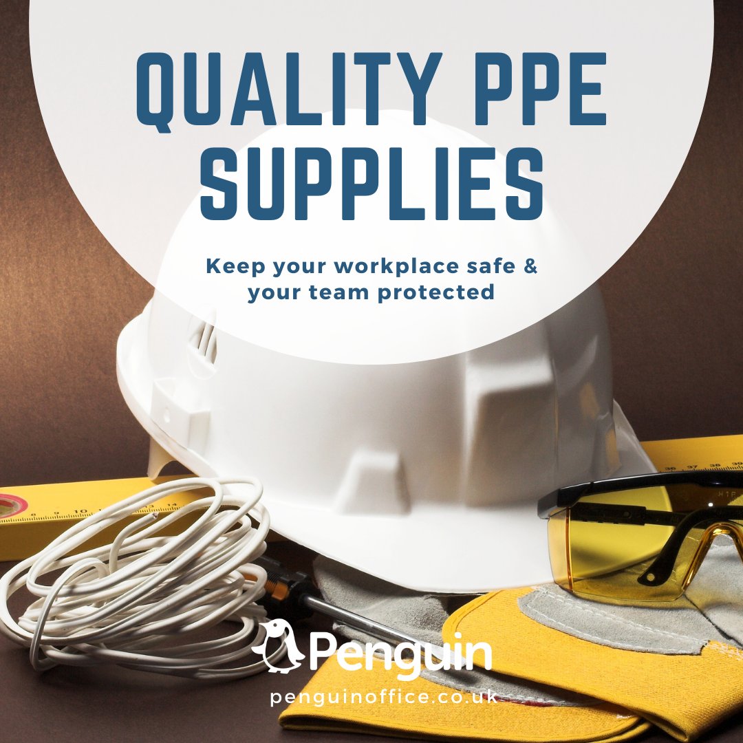 PenguinOffSupp's tweet image. Keep your workplace safe and your team protected with Penguin Office Supplies' top-quality PPE. 🐧🐧🐧
Shop now to ensure a secure work environment for all> penguinoffice.co.uk/category/workw…
#SafetyFirst #WorkplaceProtection #PenguinOfficeSupplies #PPESupplies #worcestershirehour