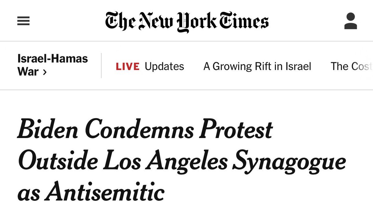 AssalRad's tweet photo. What were they protesting? There’s 100+ synagogues in LA, why were protestors at this one?

Every major Western outlet frames this like an attack on a synagogue, while leaving out the part where the synagogue was hosting an event to sell illegally occupied Palestinian land. https://t.co/I1T0IYiDXg