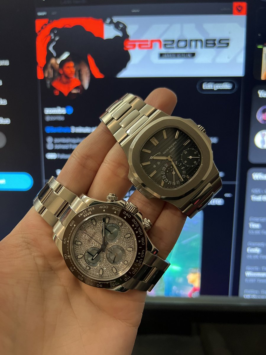 wristlevel's tweet image. Selling every watch under the sun.

8 figures in private sales within the last year

Will beat any price comps from any source anywhere in the world.

Crypto friendly. DMs open. - @zombs