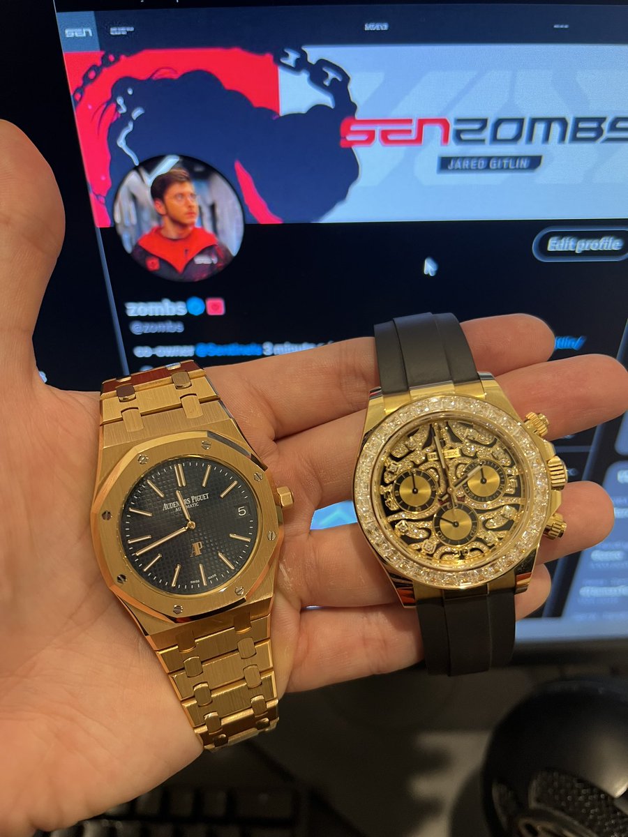 wristlevel's tweet image. Selling every watch under the sun.

8 figures in private sales within the last year

Will beat any price comps from any source anywhere in the world.

Crypto friendly. DMs open. - @zombs