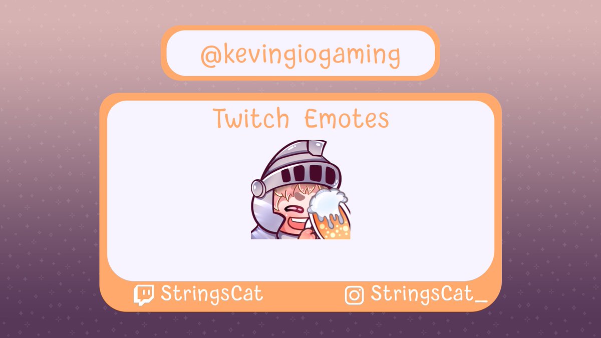 StringsCat | Emote Artist |✨COMMISSIONS OPEN🌙 tweet media