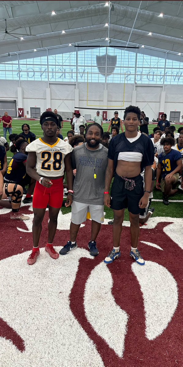 After a great day at camp, I’m extremely blessed to receive my first offer <a href="/ReinhardtFB/">Reinhardt Football</a> ‼️‼️<a href="/A1Willzz/">Coach McCloud</a> <a href="/William06625962/">William Rogers</a> <a href="/UDC98/">Coach U</a> <a href="/coachsellersd/">@coachsellers</a> <a href="/RecruitGeorgia/">Recruit Georgia</a> <a href="/SC_PANTHER_FB/">SUMTER COUNTY HS FOOTBALL</a>