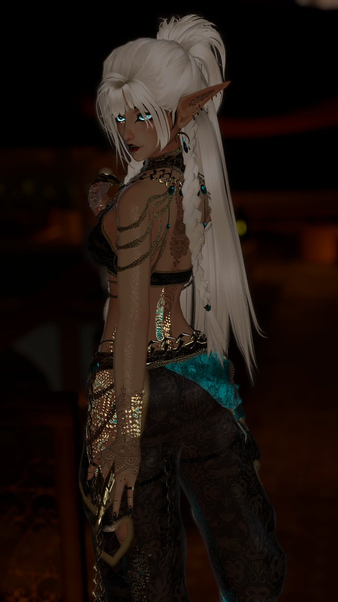 Throwing in some light work because it was already done before I continue with Bigbys avis...

Here is my bellydancer Mhora!
As soon as <a href="/Libura_Nyan_VRC/">LiburaNyan~!🔞</a> is done with the video, you can grab her on my Payhip!