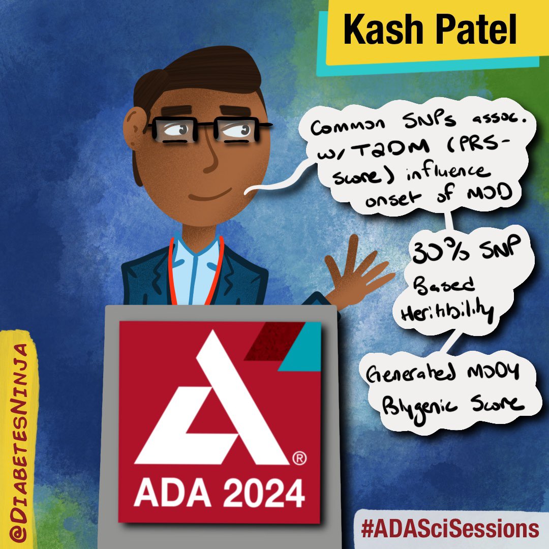 Stephen Stone, MD (@diabetesninja) on Twitter photo Thought provoking presentation on common #T2DM variants influencing #Monogenic #Diabetes by <a href="/Kash_A_Patel/">Kashyap Patel</a> at #ADASciSessions #ADA2024 Thought provoking presentation on common #T2DM variants influencing #Monogenic #Diabetes by <a href="/Kash_A_Patel/">Kashyap Patel</a> at #ADASciSessions #ADA2024