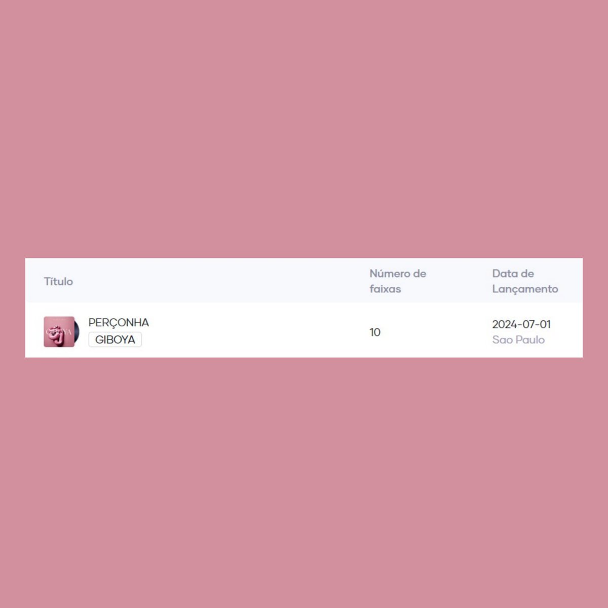 DivasKroks's tweet photo. 🚨ENTREGUEM O AOTY: @giboyaqueen lançaram seu Debut álbum dia 01/07 daqui UMA semana, após singles recheados de aclamação e hits a cantora estará presente no Spotify para ampliar seu império! https://t.co/S0HtsIzRjz