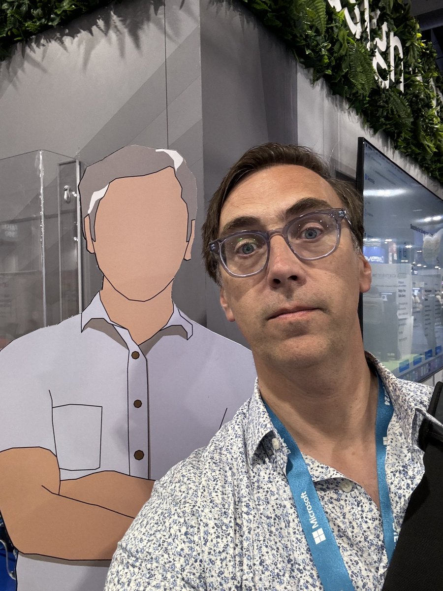 Have a great time with other 17,000 Ed tech friends! Even found <a href="/garystager/">Gary Stager - New Invent To Learn Book!</a> -who started the ribbon trend 36 years ago at #iste