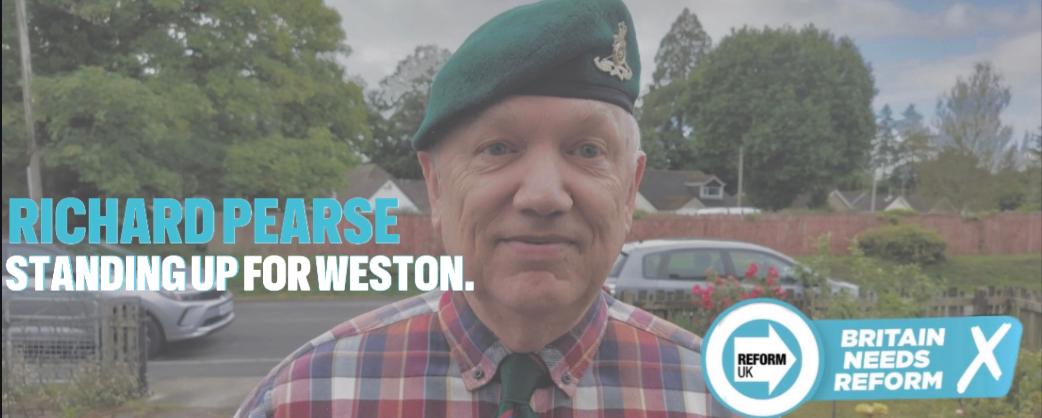 WSMReformUK's tweet photo. If you live in #WestonsuperMare and want clarification on any of the issues in the #ContractWithVoters email the #ReformParty candidate richardapearse@gmail.com https://t.co/wfobWTyn0b