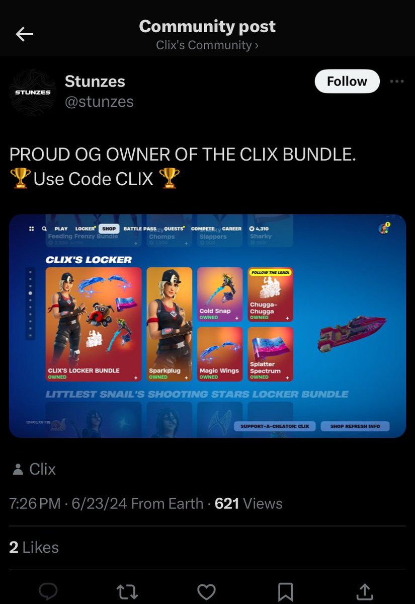 Ghostlydev_'s tweet photo. @btwCoolest @Clix @stunzes https://t.co/WCTku3oBfw