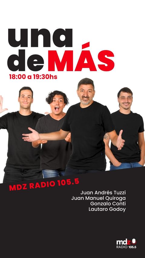 🚨A las 18, @UnaDeMasMDZ en <a href="/mdz_radio/">MDZ Mendoza</a> 🚨

✅Más caras nuevas en la Lepra <a href="/juanmaquiroga/">Juanma Quiroga</a>
✅Siguen llegando ofertas al Tomba <a href="/ContiGonza/">Gonzalo Conti</a> 
✅Dura derrota de Maipú <a href="/lautingodoy/">Lautaro Godoy</a> 
✅Triunfazo de Gimnasia
✅¿Scaloni repite el 11?

Y el debate: ¿Tiene rival #ARG🇦🇷 en esta Copa América?