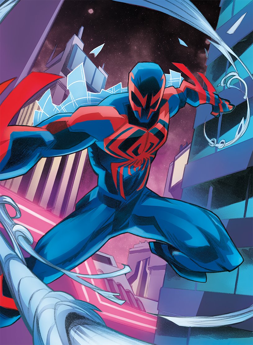 SimoneRagazzoni's tweet image. Spider-Man 2099 🕸
Excited to finally show the project I worked on last year!
Legendary®: 2099
Art Direction: Julio Elizondo
Art by me
©@Marvel
©2024 UPPER DECK
