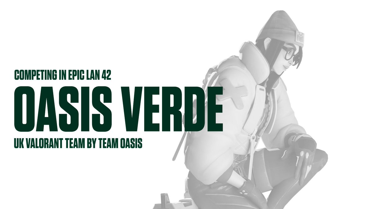 TeamOasisWorld's tweet photo. Just in time before we debut in @EPICLAN 42!

HERE WE ARE 
#GoVerde

@Kr1stux

@Corsaval
@Jackalvlr
@aveyvlr
@mallyd96
@skeletonboweep

[LINK BELOW] https://t.co/hwNTVGDhrP