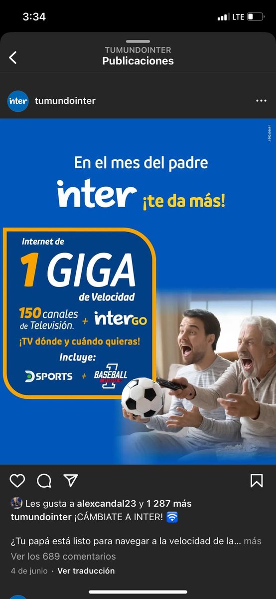 vsilvaconcho's tweet photo. @InterCliente ayer m cambié de airtek a ustedes por un folleto que me llamo la atención internet cable intergo con dsport + baseball incluido por un año y resulta q ahora me dicen que el dsport + basebal hay q pagarlo no entiendo si en el folleto dice algo es para que lo cumplan https://t.co/jFgk3OwB7k