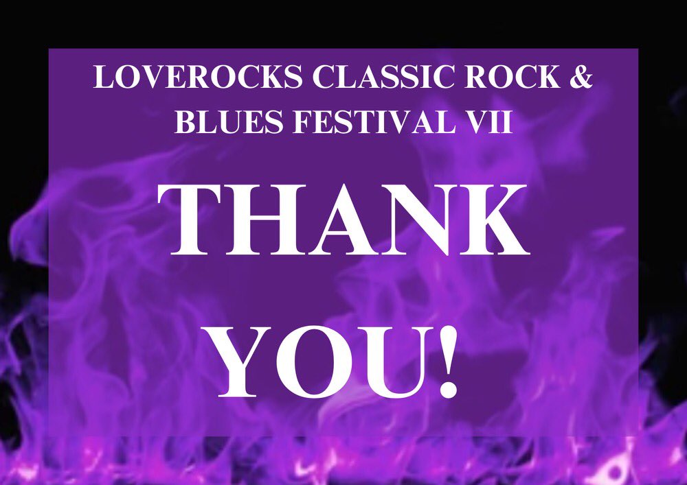 Hiya. From the #Loverocks team a BIG THANK U 2 all of you who attended #Loverocks24, the backstage/production crew, St Leonards Team, Contractors, Traders, Security, Bar Team, SJ Hire, Photographers, T-shirt/Posters/Mug/Banners design, First Aid, Backline Hire - see you in 25 🙏x