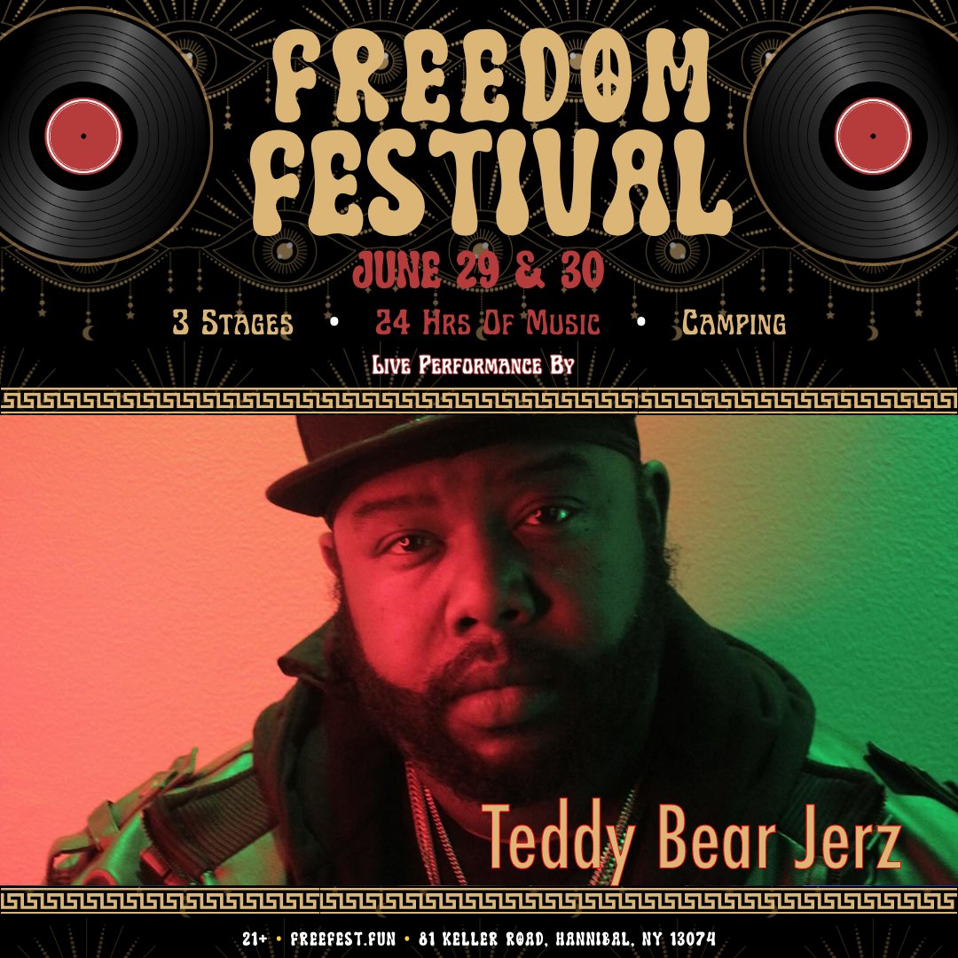 BitcoinHipHop's tweet photo. I'm excited for the #FreedomFestival Saturday June 29th in Syracuse, New York. Grab your tickets today and support this powerful day of community empowerment. We are planning a special NFT for our ticket holders. 🎟️ 
➡️➡️➡️ https://t.co/MSMlggFgE2 ⬅️⬅️⬅️ https://t.co/Iu7c0jWBzJ