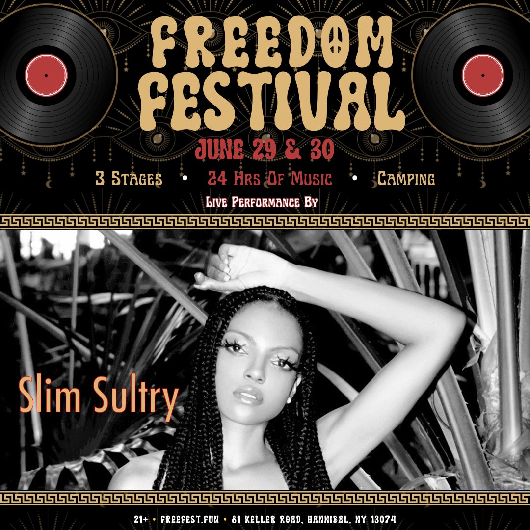 BitcoinHipHop's tweet photo. I'm excited for the #FreedomFestival Sat June 29th in Syracuse, NY. Grab your tickets today and support this powerful day of community empowerment. We are planning a special NFT for our ticket holders. 🎟️
➡️➡️➡️ https://t.co/MSMlggFOtA ⬅️⬅️⬅️ @FREEFESTFUN @slimsultry @Vongelic1 https://t.co/zVjLqsDOfv