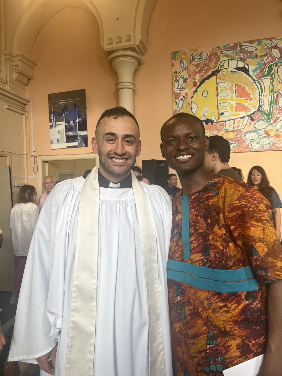 MichaelSitu's tweet photo. Great to join the community yesterday to welcome Rev. Fernando Carrillo to Christ Church Peckham as Priest-in-Charge.
Excited by Rev. Fernando’s mission to keep the church at the heart of the wider #Peckham community. #FaithInspires https://t.co/gsF7vSsKxo