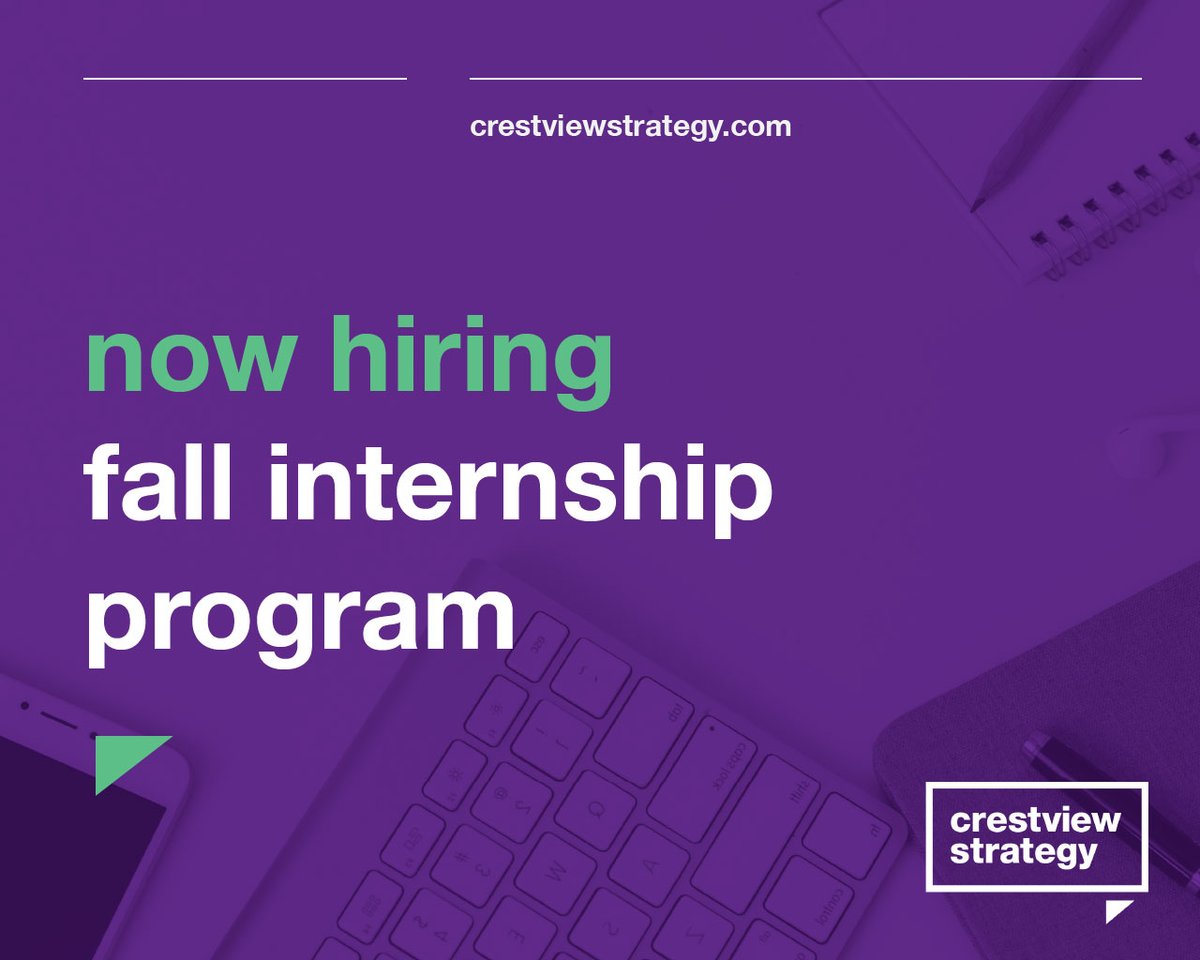 We are now accepting applications for our Fall Internship Program for the following roles:

➡️ Government Relations Intern
➡️ Strategic Communications Intern
➡️ Mobilization Intern

Join our dynamic and growth-focused team! Apply now: ow.ly/pxop50Sk4Rr

#internship #hiring