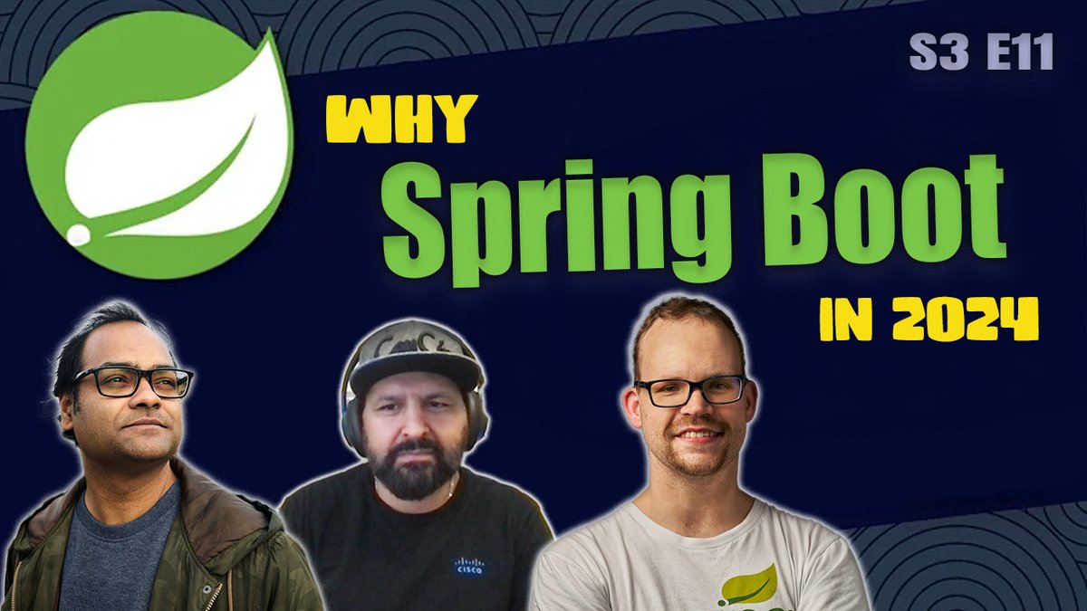 Santosh Yadav (@santoshyadavdev) on Twitter photo The episode 11 of <a href="/ThisIsTechTalks/">This Is Tech Talks</a> is live on our channel, we talked about learning <a href="/springboot/">Spring Boot</a> in 2024 with none other than Mr. SpringBoot <a href="/starbuxman/">Josh Long</a>
Watch the episode to know how to get started with our co-hosts myself and <a href="/SonuKapoor1978/">Sonu Kapoor</a>
Link in first comment: The episode 11 of <a href="/ThisIsTechTalks/">This Is Tech Talks</a> is live on our channel, we talked about learning <a href="/springboot/">Spring Boot</a> in 2024 with none other than Mr. SpringBoot <a href="/starbuxman/">Josh Long</a>
Watch the episode to know how to get started with our co-hosts myself and <a href="/SonuKapoor1978/">Sonu Kapoor</a>
Link in first comment: