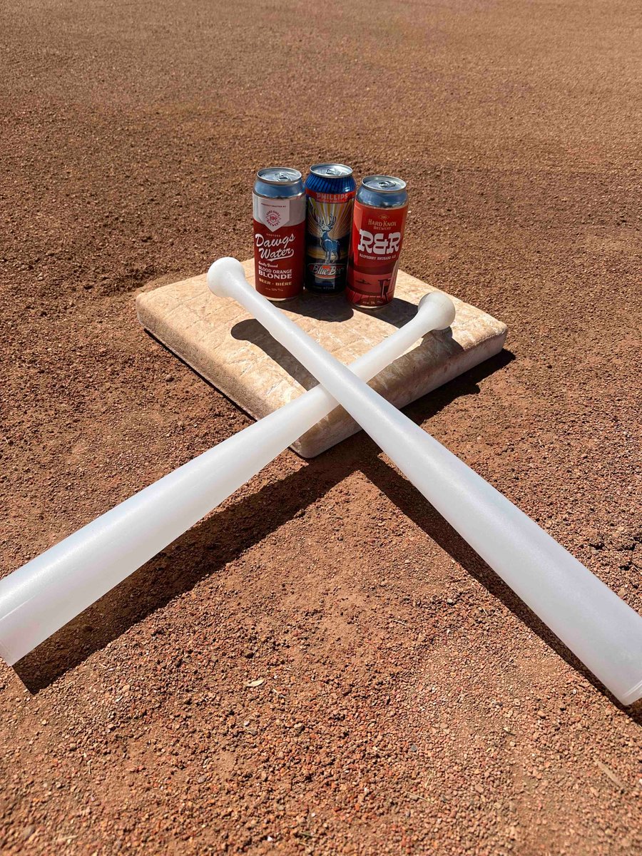 Okotoks_Dawgs's tweet photo. 🚨BREAKING NEWS🚨
Our 22oz Beer Bats will be available at tomorrow’s game, Tuesday June 25th!! 🍺⚾️
$20 to get your very own Beer bat and $12.50 refills during the game!
#dawgsbaseball #okotoks #beer #draughtbeer #beerbats https://t.co/0iV2Ca0xRa