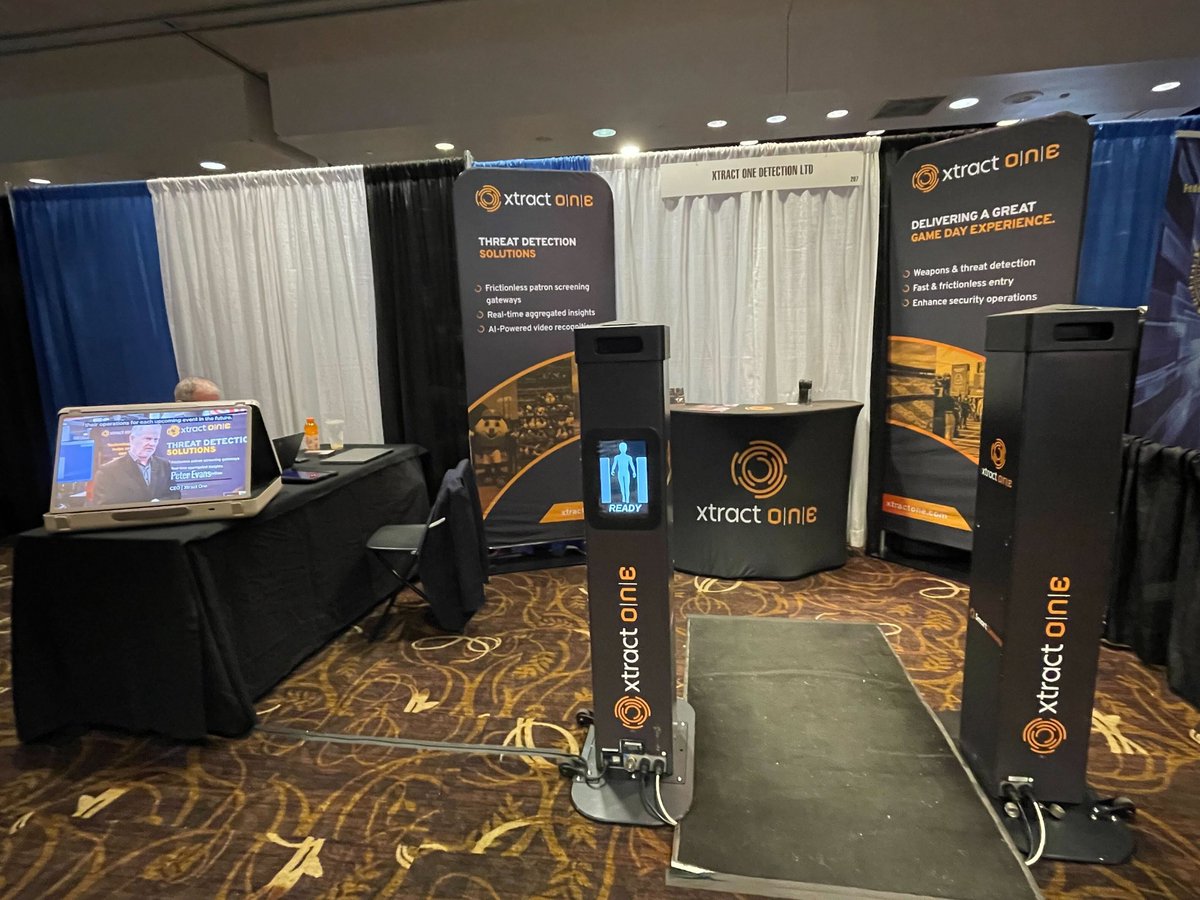 XtractOne's tweet image. We are here at The IACLEA 2024 Annual Conference for the next two days.

Visit our booth and join us for insightful conversations on campus safety and the opportunity to see our AI-powered weapons detection technology.

#xtractone #schoolsafety #smartgateway #xtractoneview