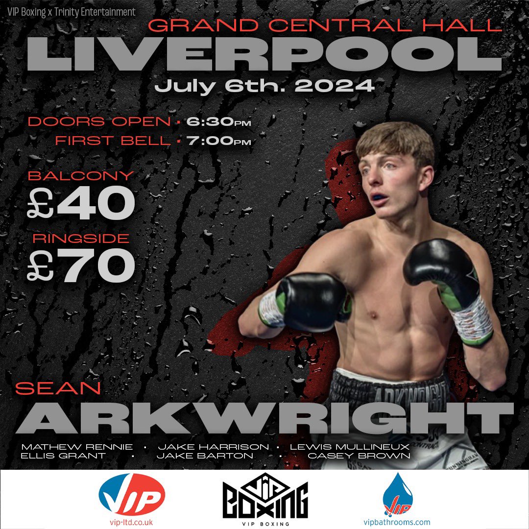 I'M HOPING FOR MY FIRST PROPER DUST UP! Sean Arkwright steps up to six r... youtu.be/4Fv-Sul9SKU?si… 

<a href="/sean_arkwright7/">Sean Arkwright</a> #vipboxing #middleweight #southpaw #liverpool #teamvip
