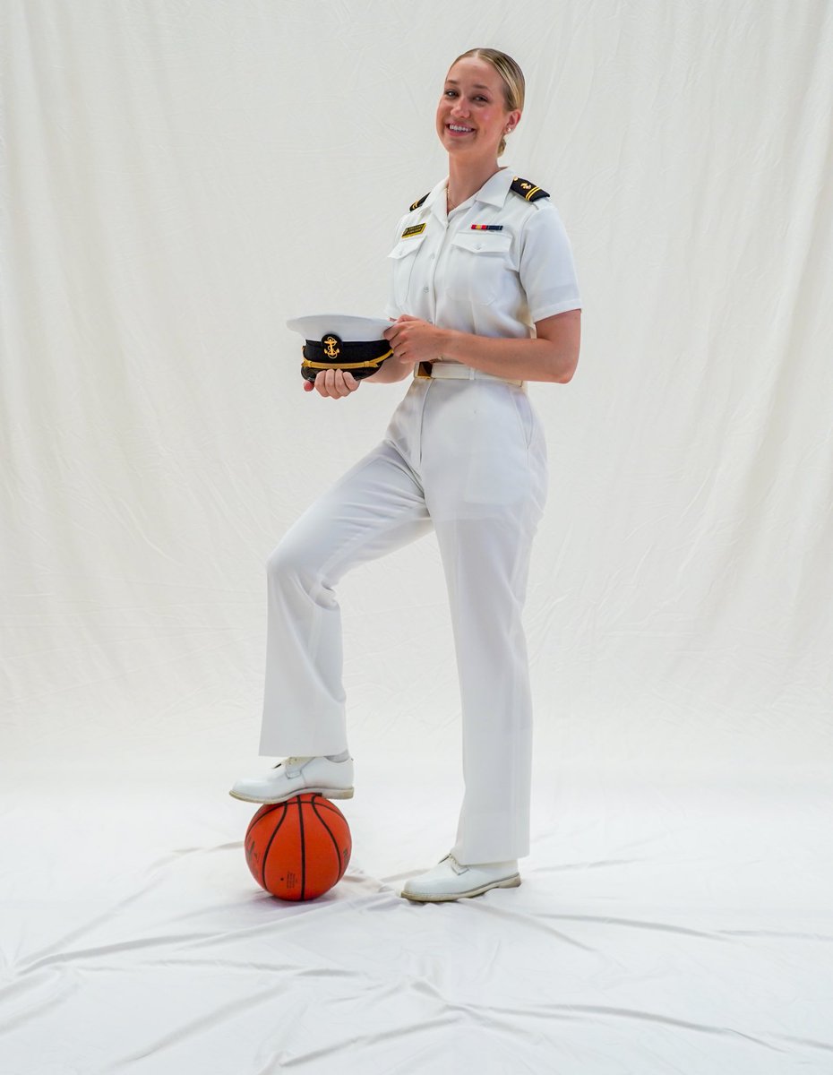 NavyWBB's tweet photo. Introducing our new captain! Time for the Maren era 💙🤍

#GoNavy | #Impact https://t.co/pLRWZ0e1q8