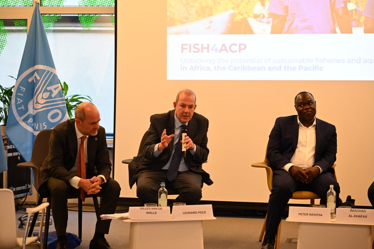 FAO Brussels (@faobrussels) on Twitter photo A special THANK YOU to all our distinguished speakers & everyone who attended <a href="/FAOBrussels/">FAO Brussels</a>' #FISH4ACP event today.
Investing in sustainable fisheries & aquaculture value chains is key to improving livelihoods, empowering women, & enhancing food security in aquatic food systems. A special THANK YOU to all our distinguished speakers & everyone who attended <a href="/FAOBrussels/">FAO Brussels</a>' #FISH4ACP event today.
Investing in sustainable fisheries & aquaculture value chains is key to improving livelihoods, empowering women, & enhancing food security in aquatic food systems.