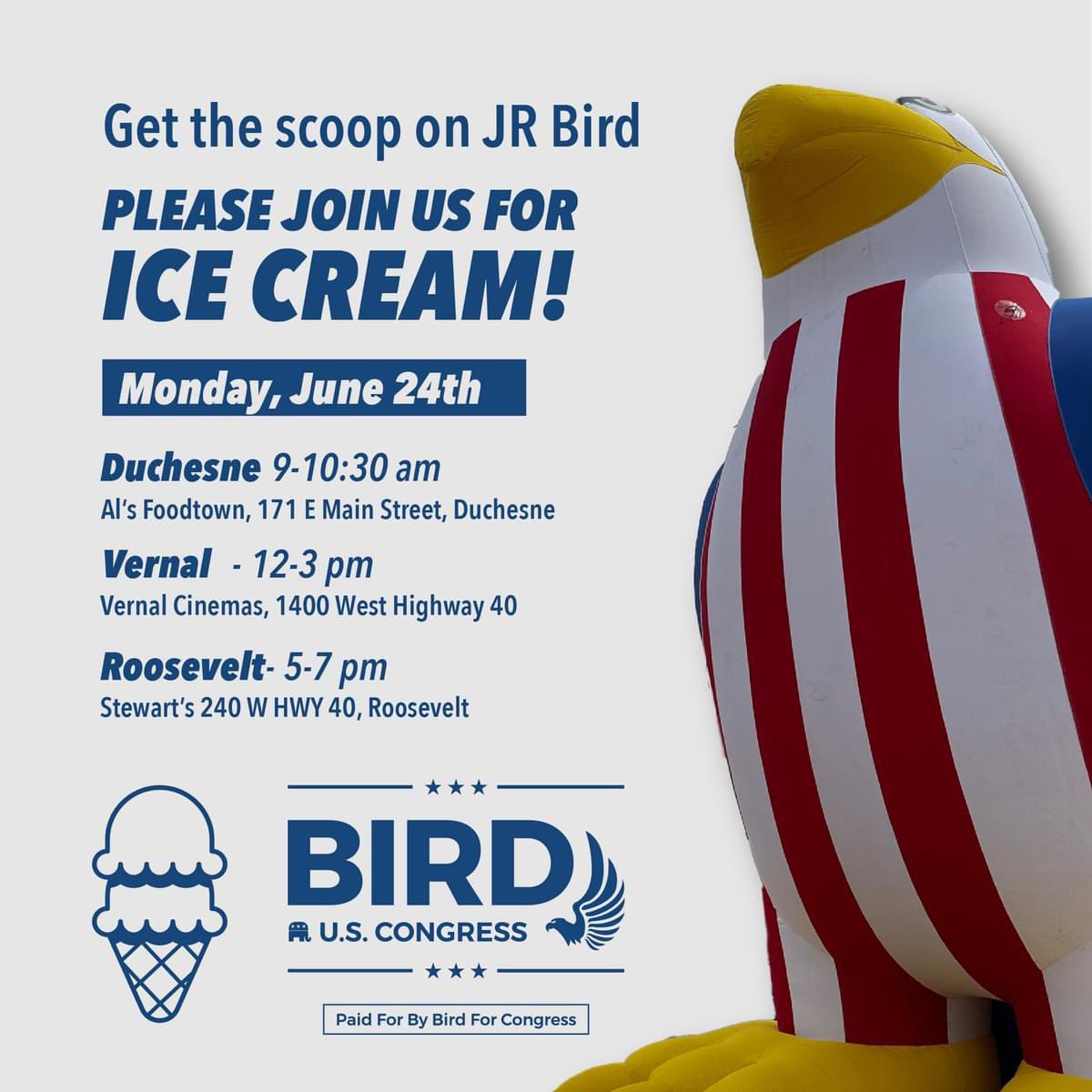 JR Bird for Utah tweet media