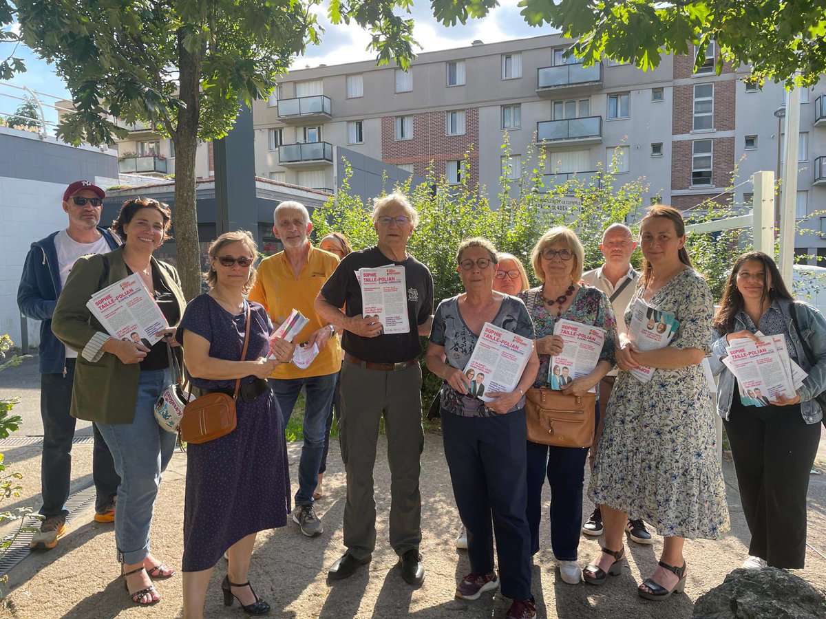 Mobilisé•es ce soir à Arcueil pour que <a href="/STaillePolian/">Sophie Taillé-Polian</a> retrouve son siège à l’Assemblée !

Une République sociale et écologique, c’est possible: le 30  juin et le 7 juillet, votez pour les candidat•es du #NouveauFrontPopulaire ✊