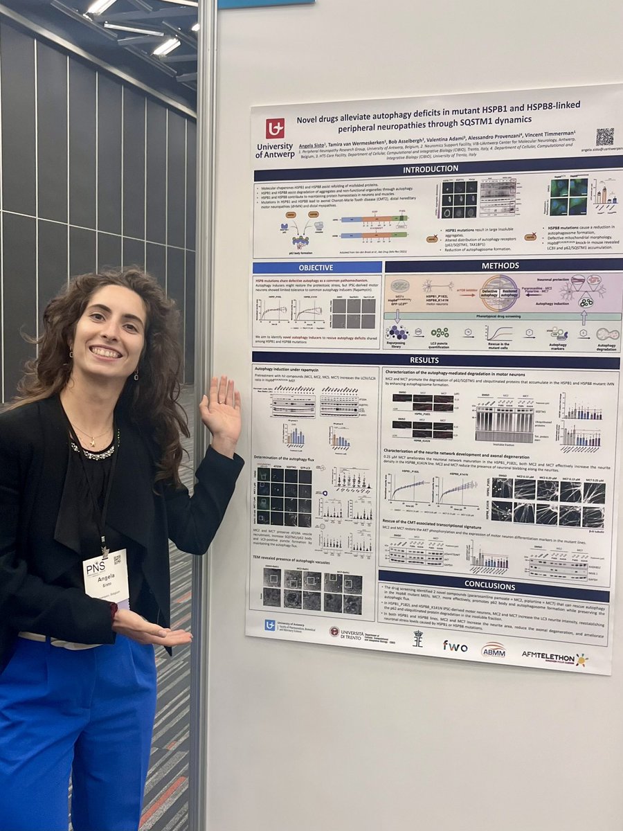 Sist0Angela's tweet photo. Always exciting connecting at the poster session at #PNS2024 and get new perspectives
#autophagy #CMT @PNSociety1 https://t.co/ThJVkY69Du