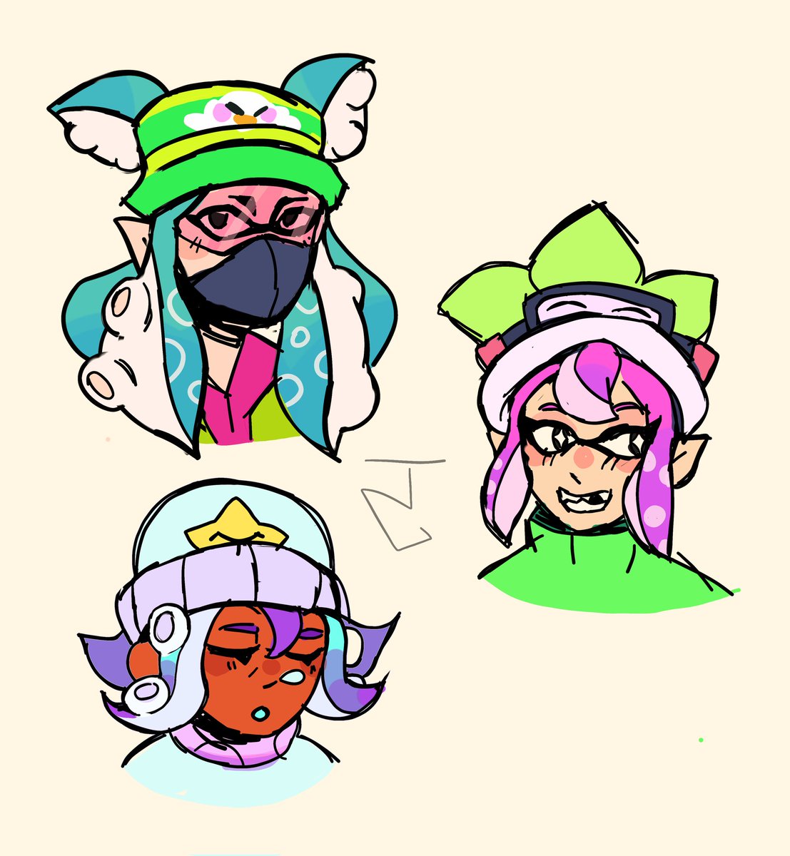 não conheço nada de splatoon 
#Brawlstars #brawlstarsfanart