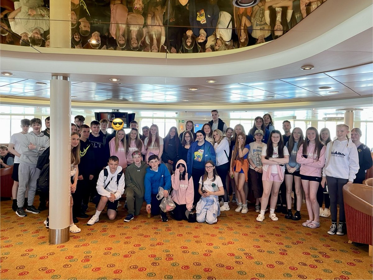 CModlangs's tweet image. After 19 hours on the coach and ferry, we have arrived at our hotel and settled in. Now for a good night’s sleep! ⁦@Carrick_Academy⁩