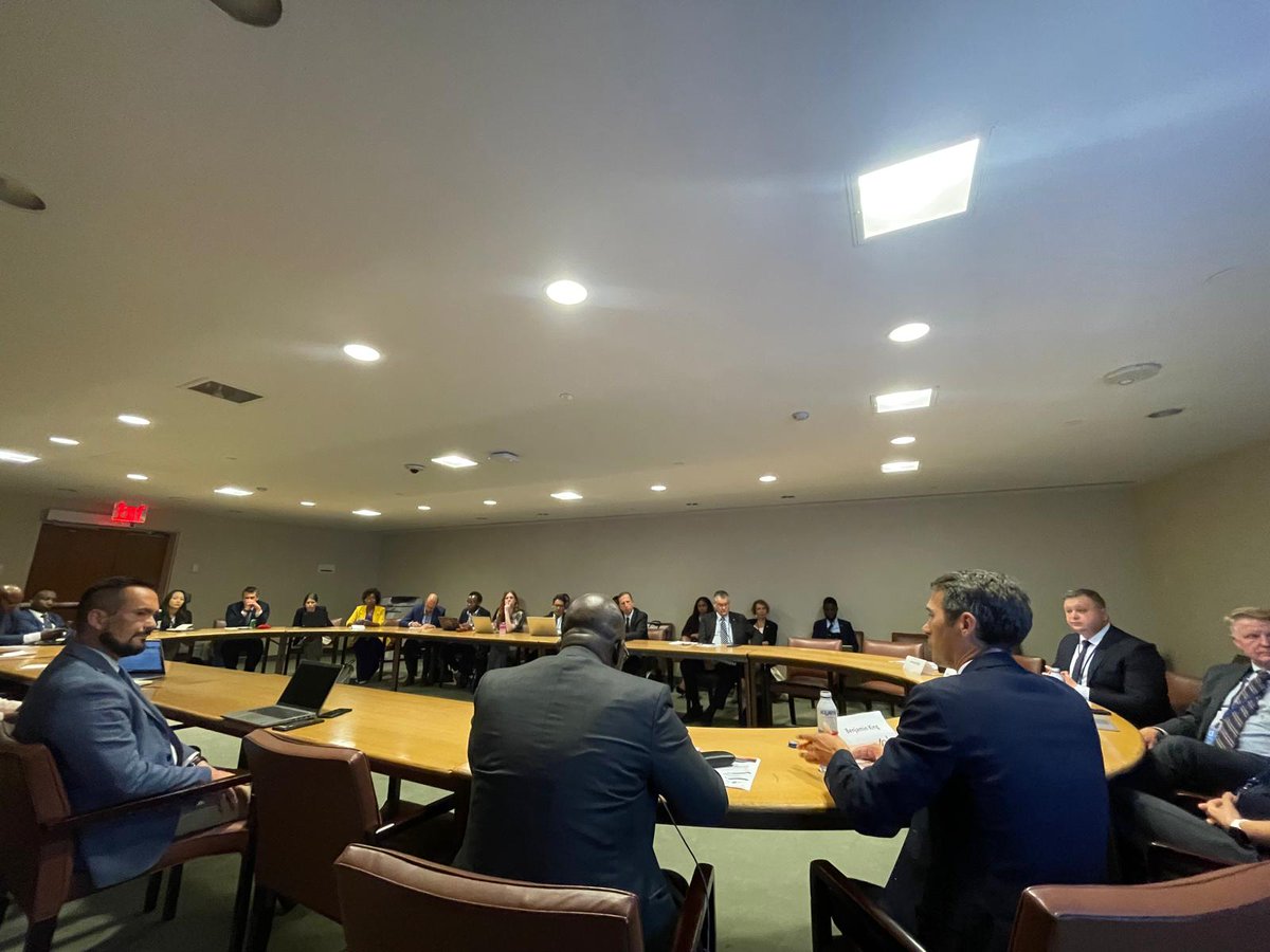 theAMATeam's tweet photo. It was a pleasure to host our #RevCon4 side event with @eu_eeas @OEA_Seguridad &amp; @INTERPOL_HQ. Big thanks to the #EU for the opening remarks and support and to our country partners for participating in the piloting of the #AAMVS. Appreciate everyone who joined us! #IATG #MOSAIC https://t.co/12ben1ke2S