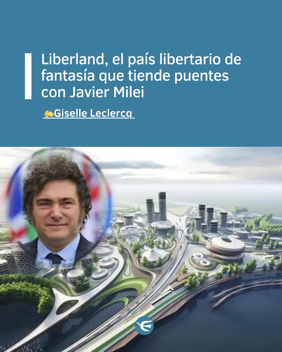 perfilcom's tweet image. 🇨🇿 El mismo día que Javier Milei llegó a Praga, los representantes de la autoproclamada República Libre de Liberland anunciaron la apertura de una oficina en la ciudad. La invitación incluía una imagen del líder de La Libertad Avanza, sugiriendo su posible presencia en el evento.…