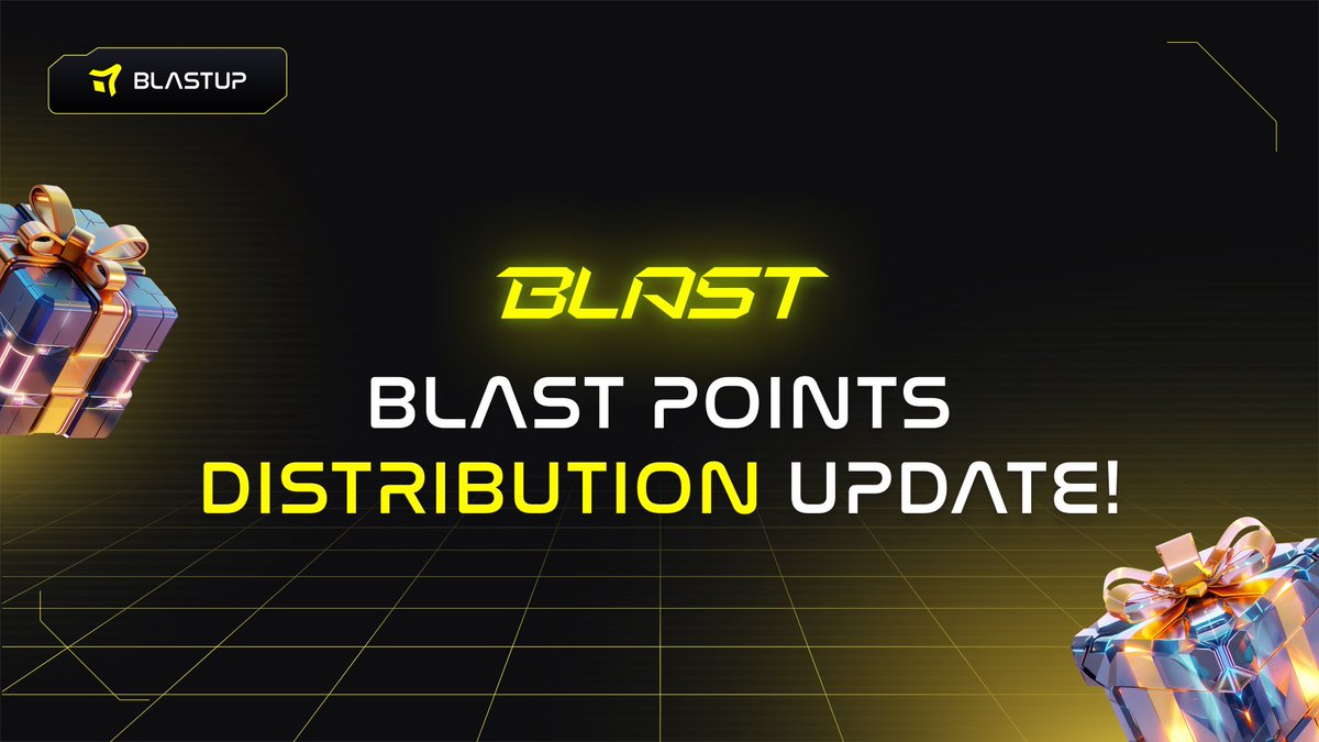 Blastup_io's tweet image. 🎉 We've successfully distributed most of the Blast Points to those who staked 100% of their LockedBLASTUP! Congratulations on seizing this opportunity to boost your rewards!

To get the maximum of the Blast Points you received, you'll need to use multipliers. Watch detailed…