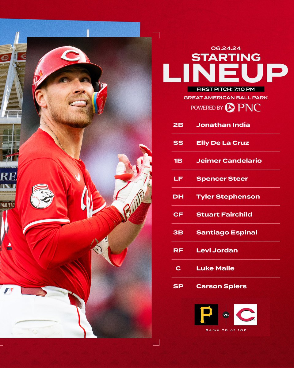 First of three with the Pirates. 

Powered by <a href="/PNCBank/">PNC Bank</a>