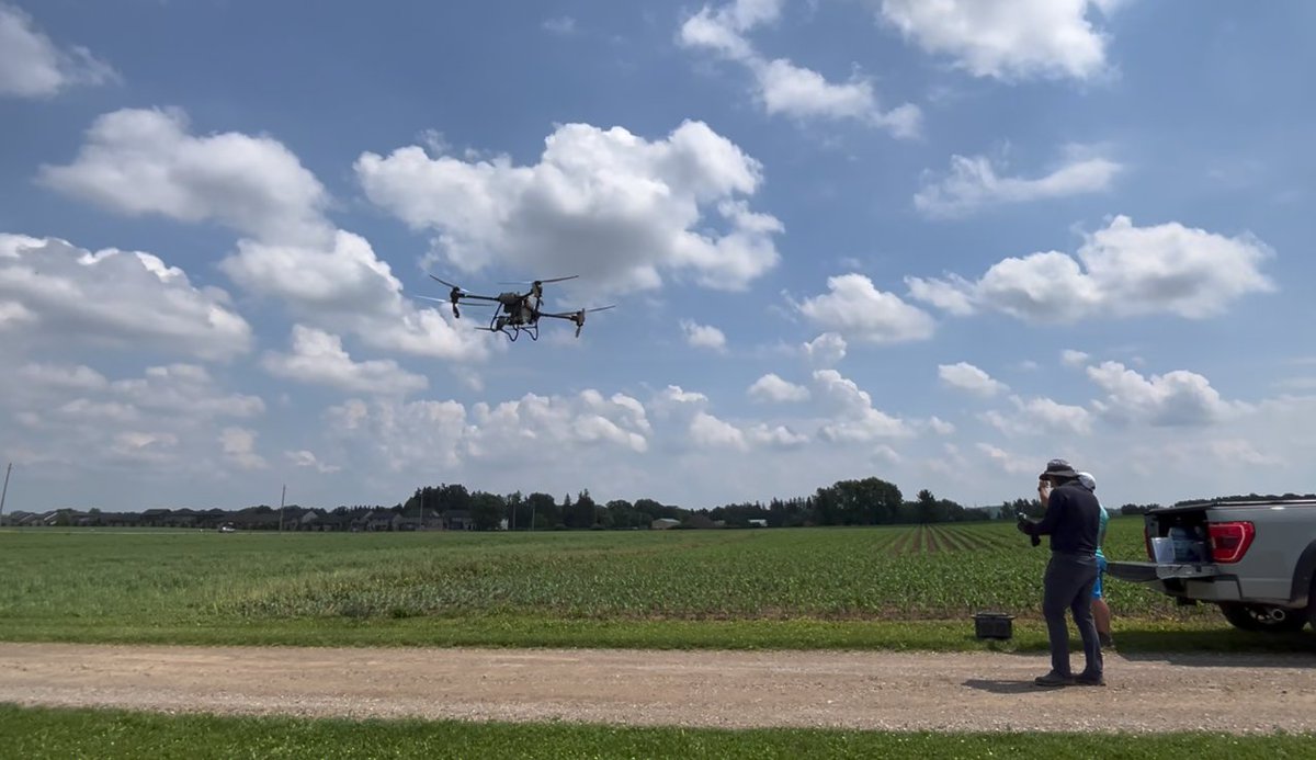 NutriAg's tweet photo. Yield Tour Demo Field tissue results from NutriAnalytics Ai called for K-Max Extra to provide some available potassium with CuMax to help with nitrogen metabolization. #NutriAg #NutriAnalytics #DJIT40 https://t.co/aprB1Eq5xu