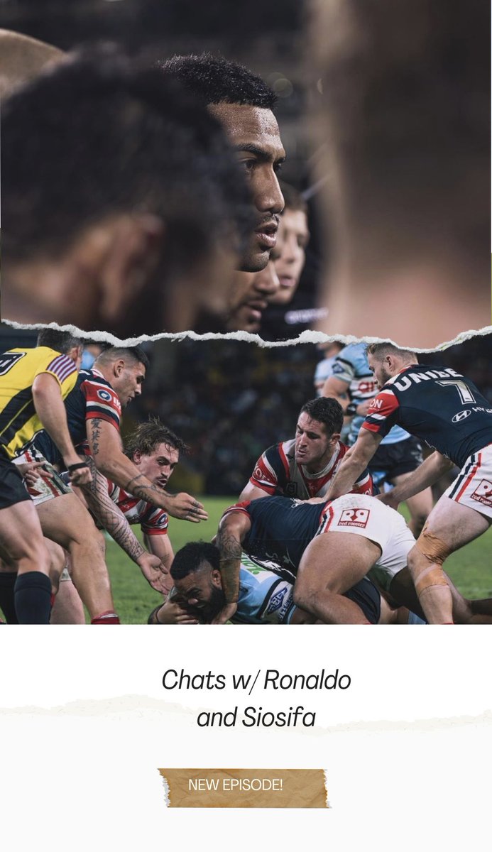 New episode out now featuring interviews w/ Ronaldo and Siosifa. All things <a href="/cronullasharks/">Cronulla Sharks</a> always.
#UpUp #NRLBulldogsSharks 
📸<a href="/gazdot/">Gary Dover</a> 🦈
